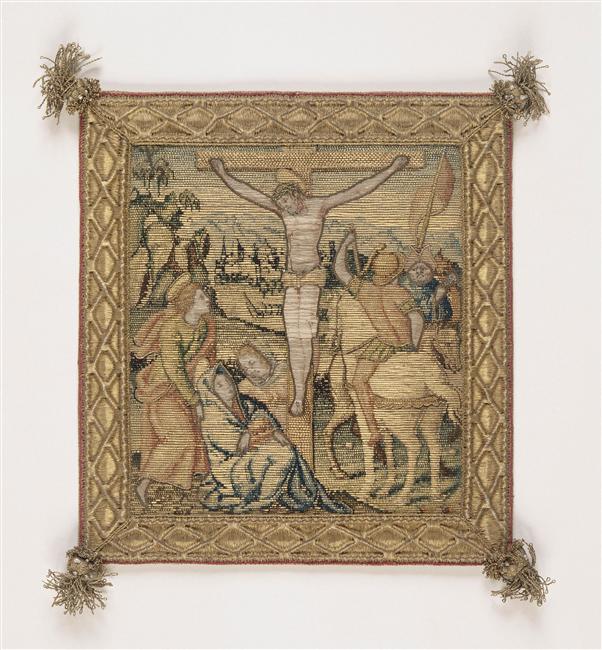 Pale de calice&nbsp;: La Crucifixion