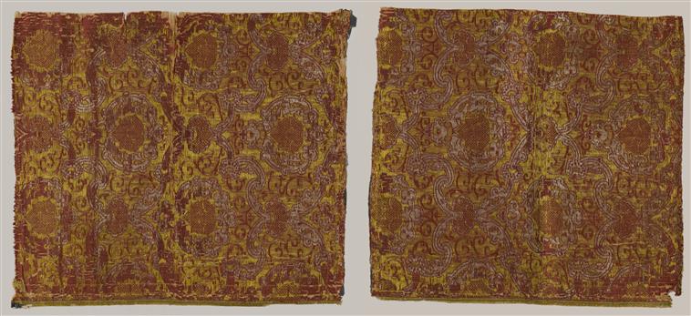 Deux fragments d'étoffe