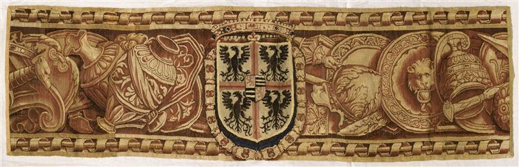 Fragment de bordure armoriée des Fructus Belli