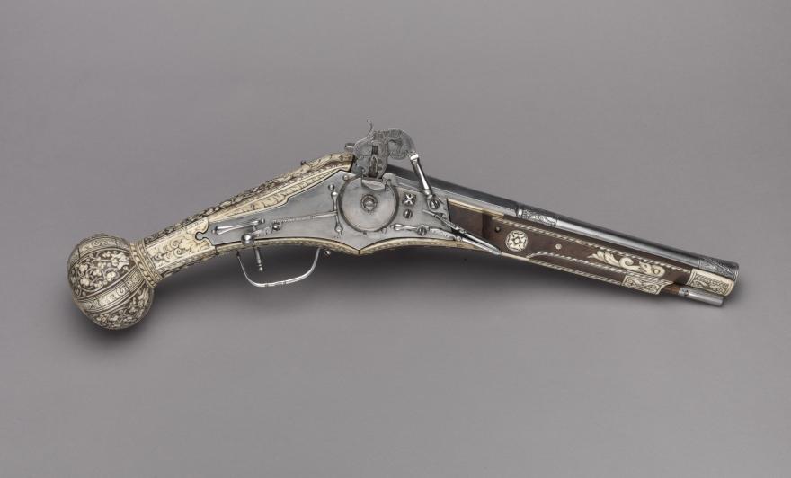 Paire de pistolets à rouet 