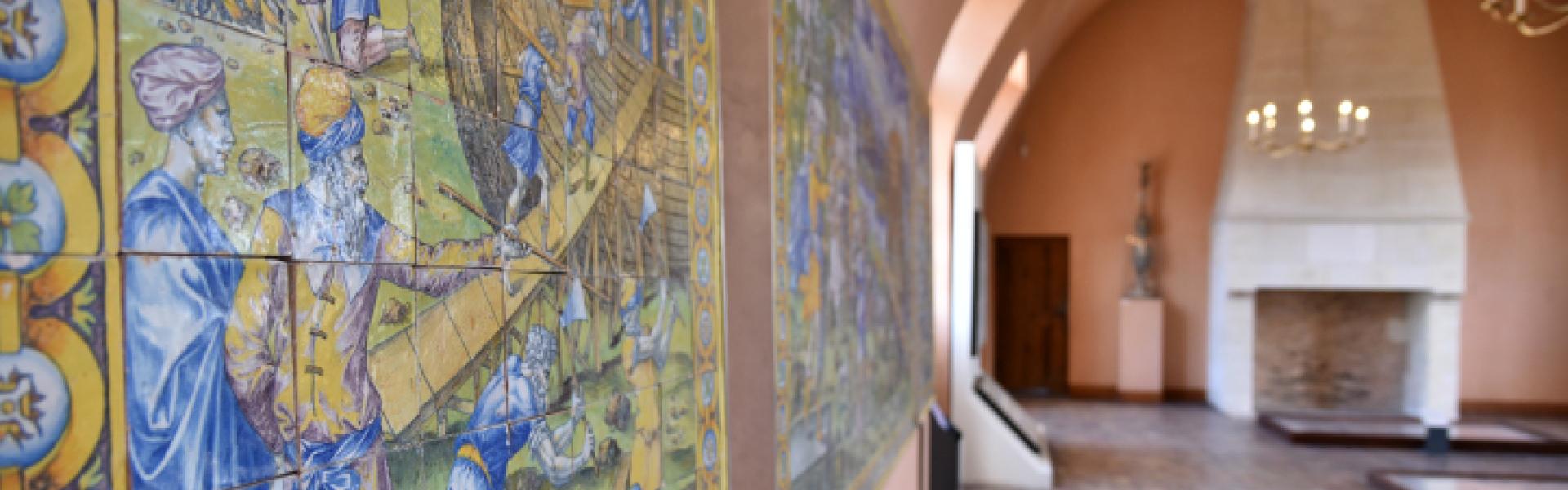 vue de la salle de la céramique française