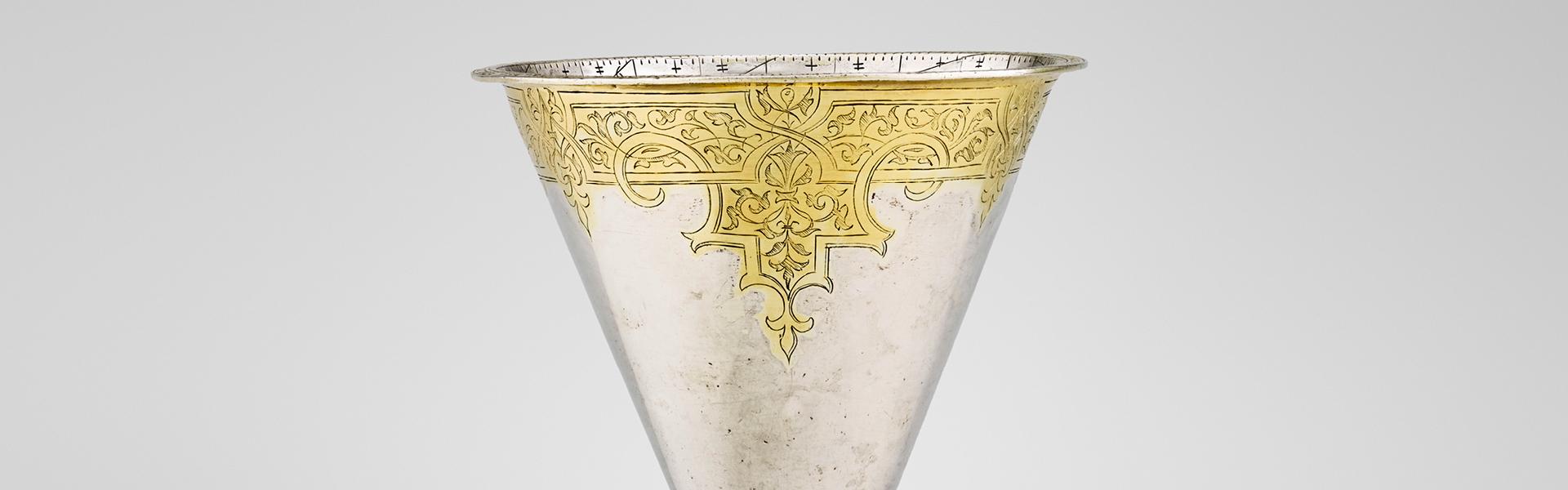 Cadran solaire en forme de calice 