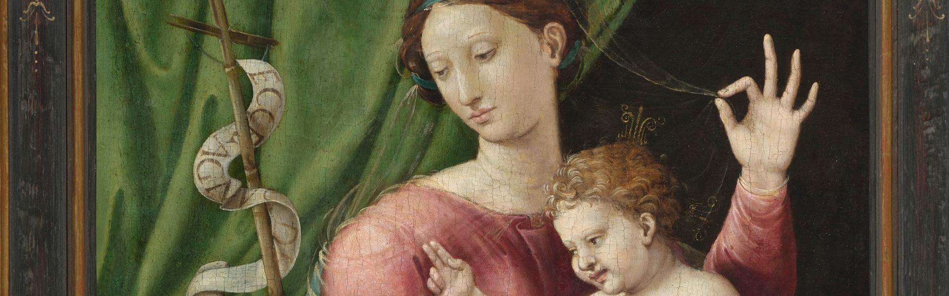 La Vierge à l'Enfant et le petit saint Jean-Baptiste