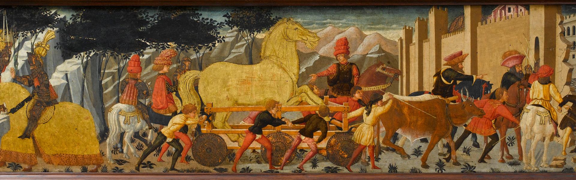 cassone Le cheval de Troie 