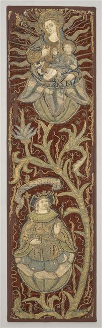 bandes d’orfrois : L’Arbre de Jessé