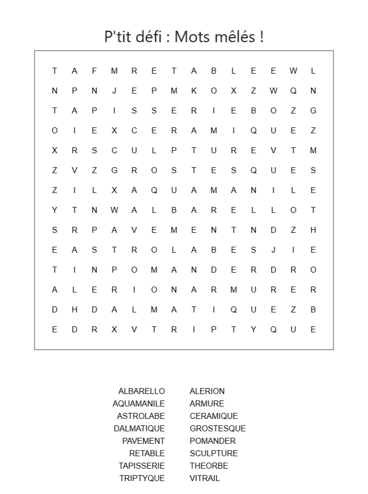 P'tit défi_Mots mêlés ! 2