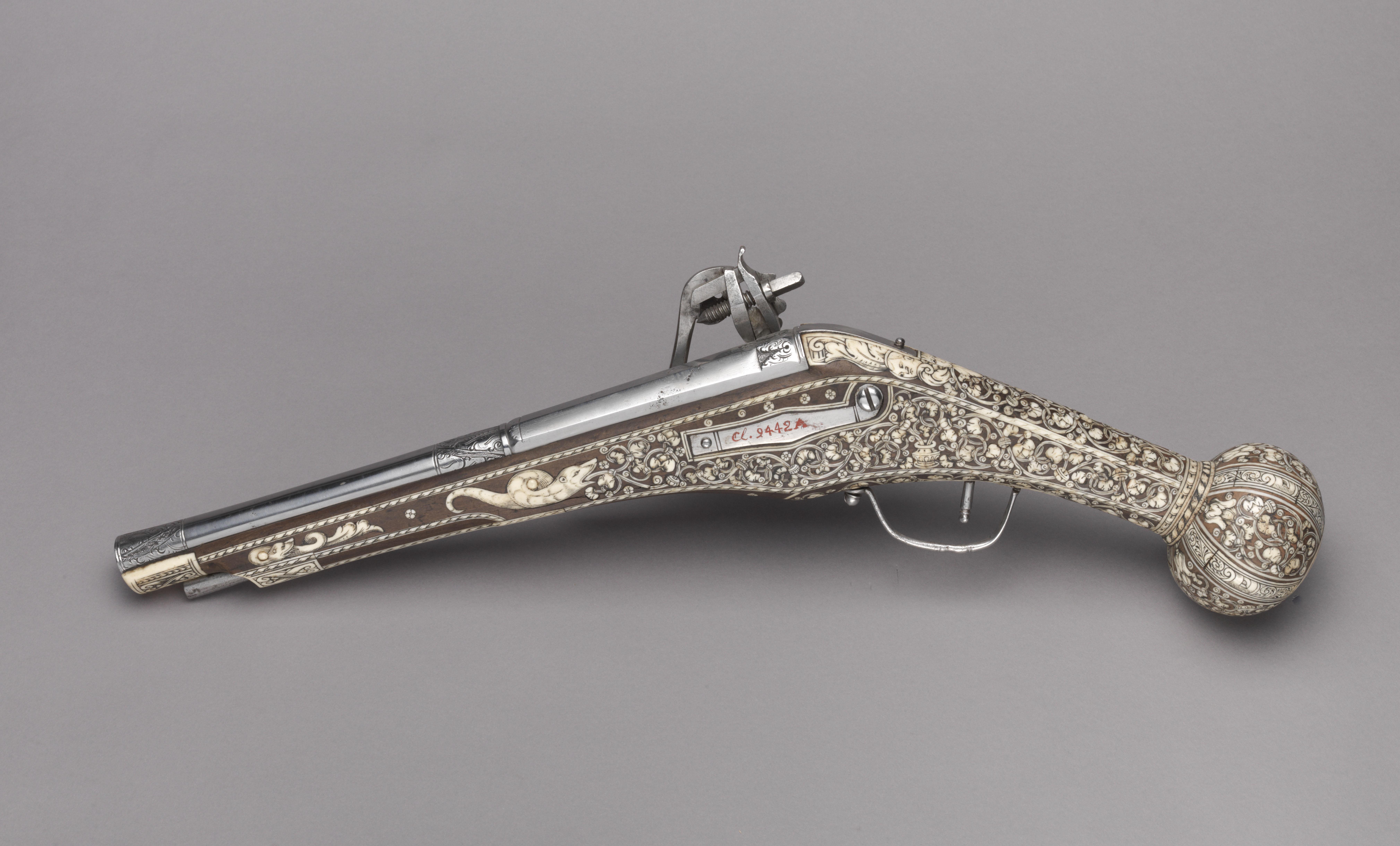 Paire de pistolets à rouet 