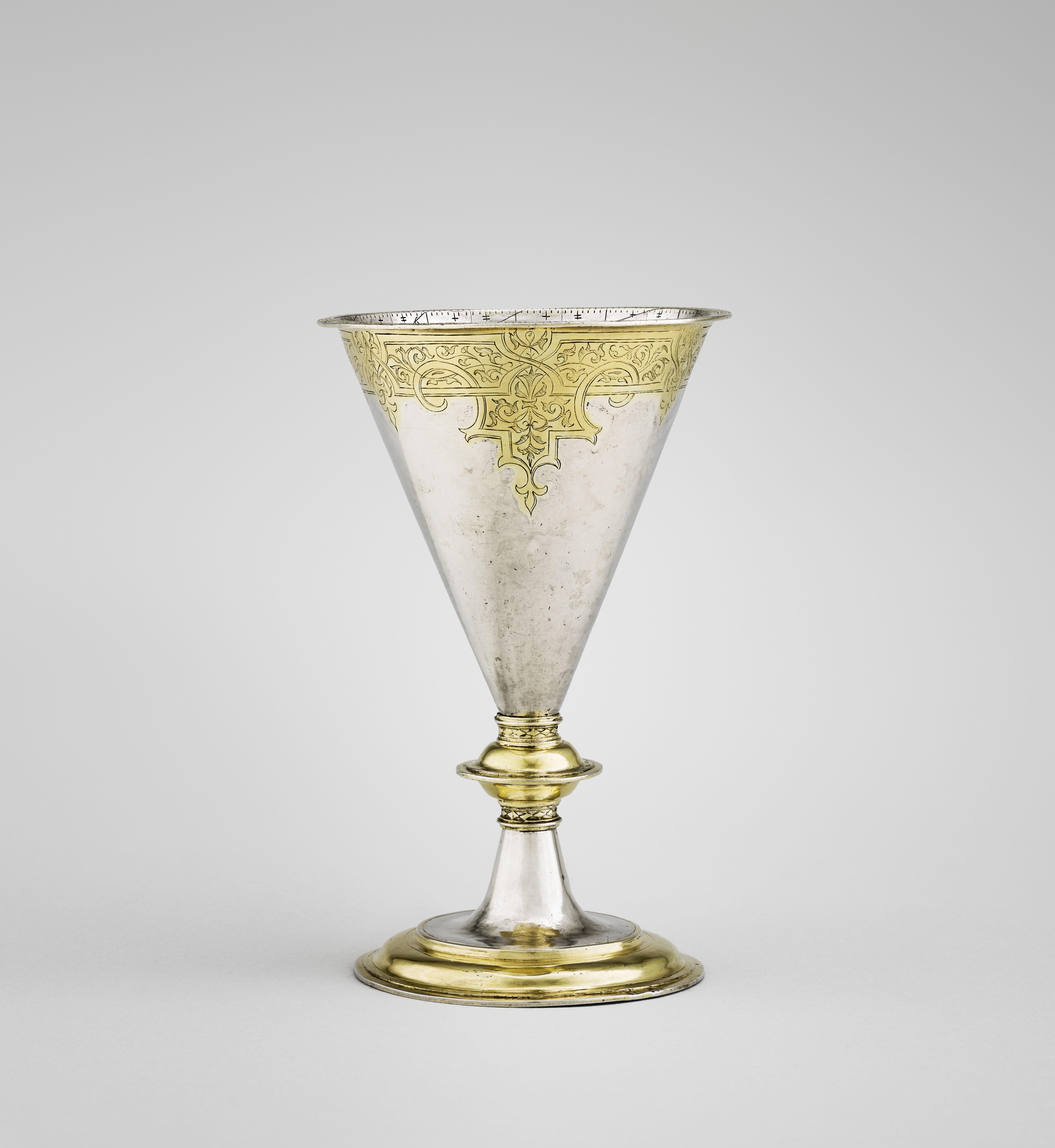 Cadran solaire en forme de calice 