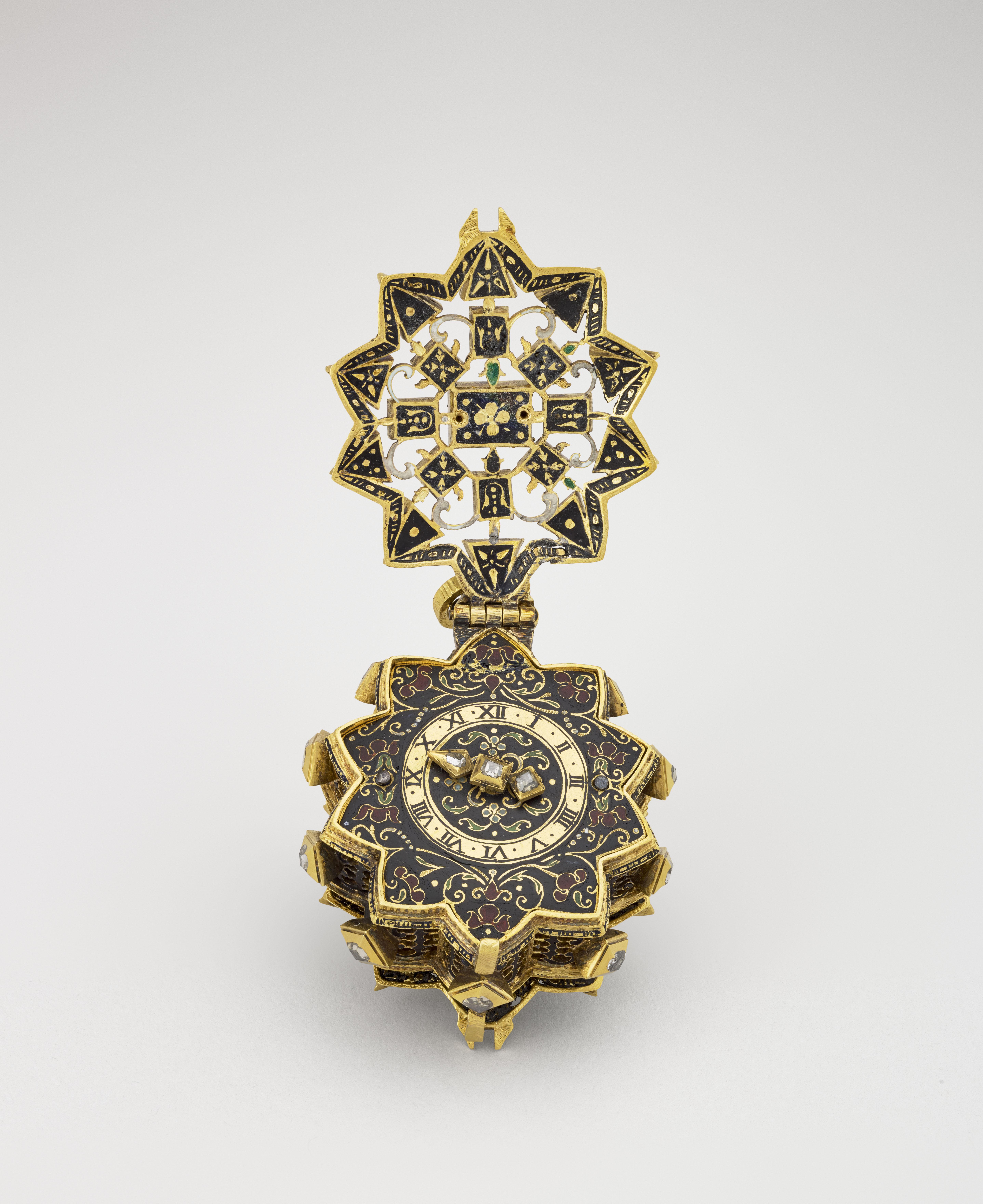 Montre en forme d’étoile à 10 branches