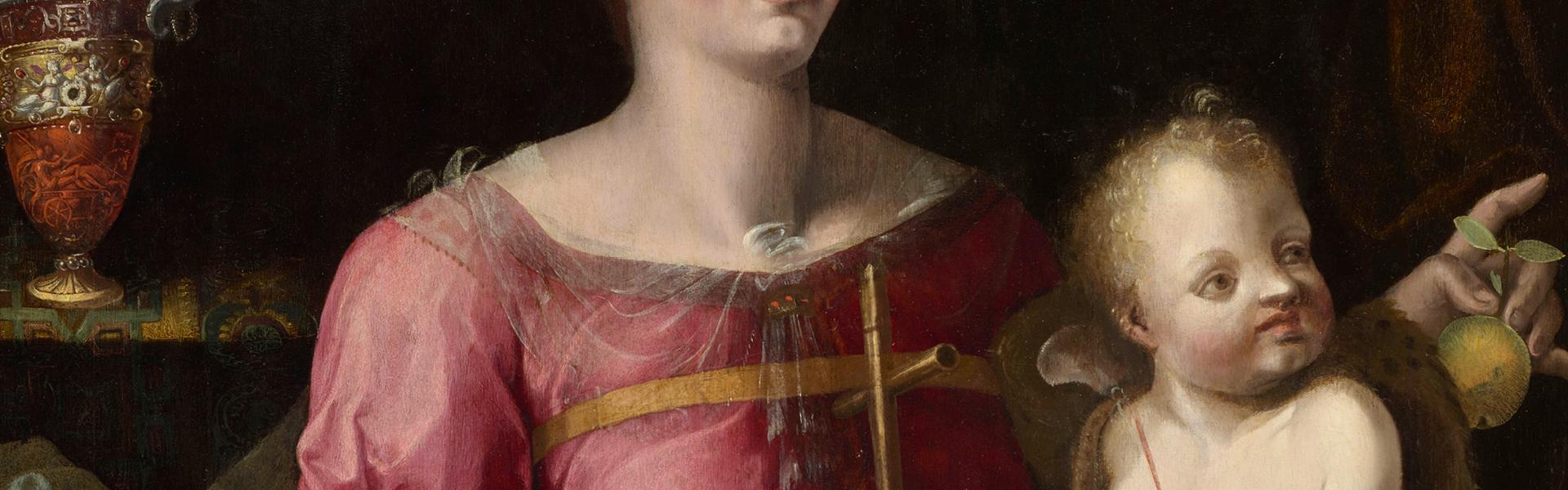 Luca Penni, La Vierge et l’Enfant avec le petit saint Jean-Baptiste 