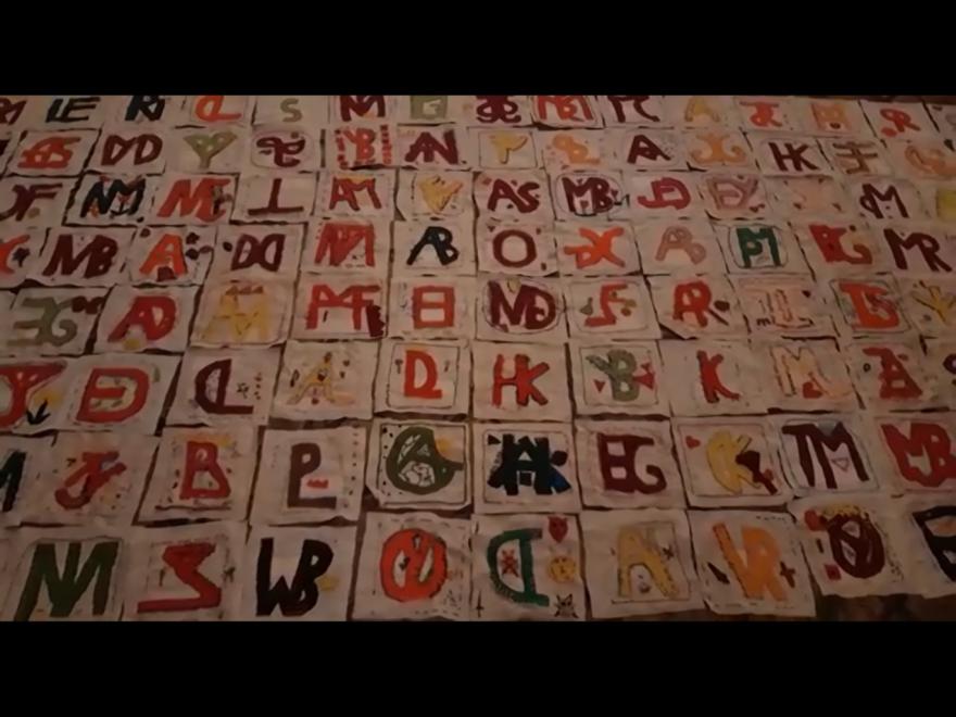 Mon monogramme brodé bandeau