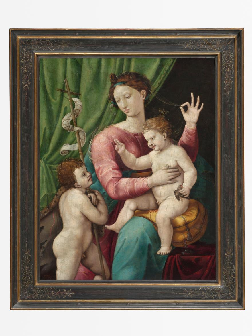 La Vierge à l'Enfant et le petit saint Jean-Baptiste