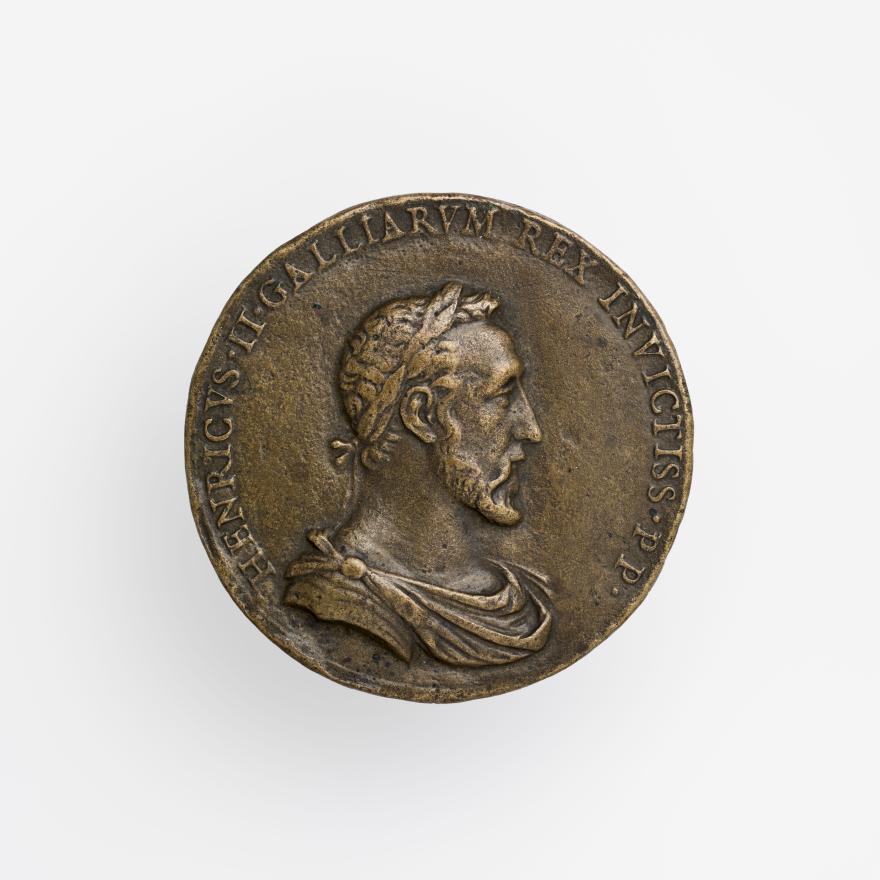 Henri II (médaille - recto)
