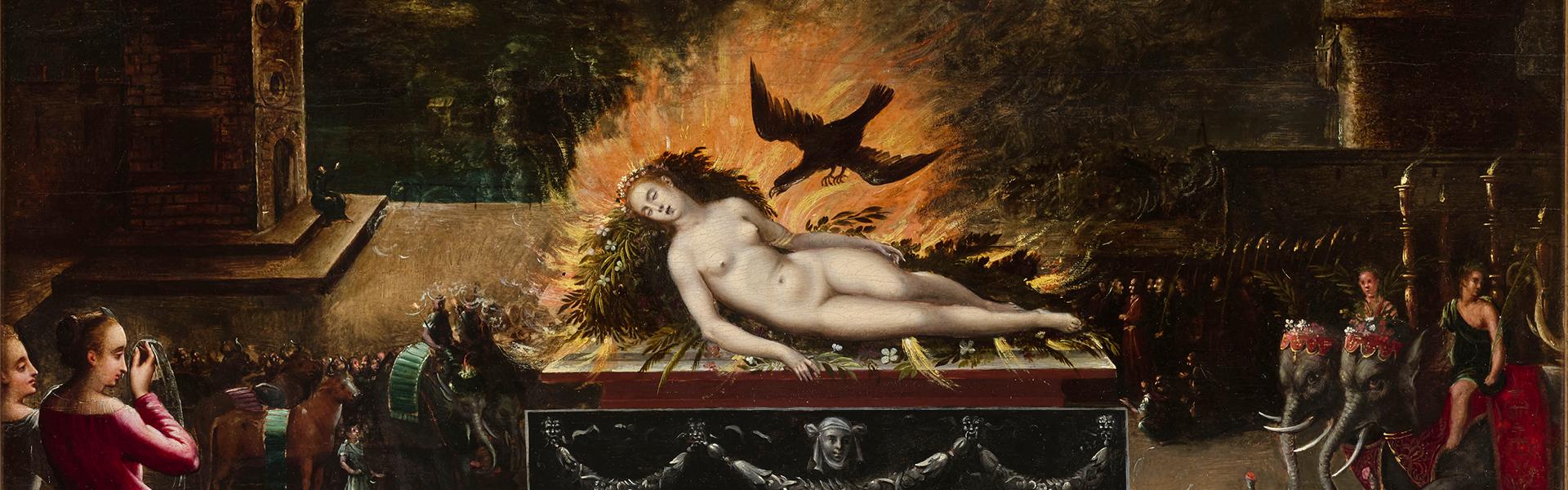 Antoine Caron (entourage), La Mort de la femme de Sestos